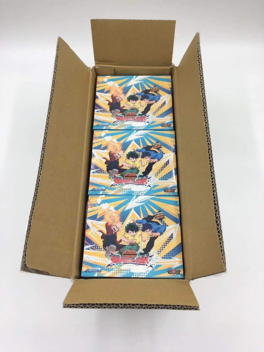 heroes clash booster box UniVersus: My Hero Academia - Heroes Clash 1st Edition Booster Box x6