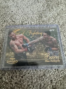Max Holloway - Art Of Fighting - Case Hit - 2024 UFC Topps Gold Label