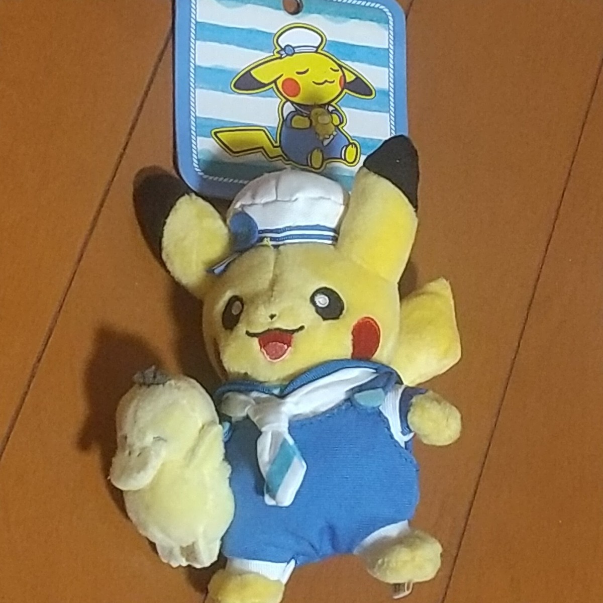 Pokemon Center Yokohama Sailor Pikachu Mascot Plush with mini