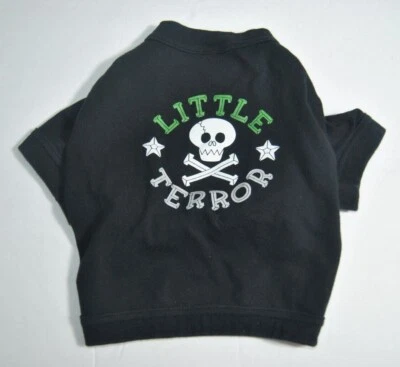 Little Terror Extra Small Pet Clothing Black Tee Old Navy - Image 1 of 4