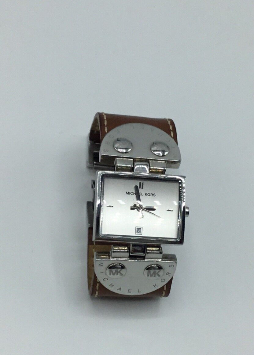 Michael Kors Watch w/ Leather Band MK 4056 - New Battery | eBay display picture 2