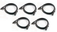 5 Five Monoprice 6' Toslink Digital Audio Fiber Optic Cable TT-50-06