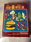 BurgerTime (Mattel Intellivision 1983) Complete w/ Box Manuals & Overlays