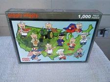 Piggly Wiggly  Series 1  1000 Piece Jigsaw Puzzle New Sealed  29.5 x 19.7 inches