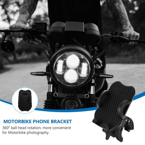 Round Tube Clamp Mobile Phone Holder Bike Mount Motorcycle Stand - 第 4/12 張圖片
