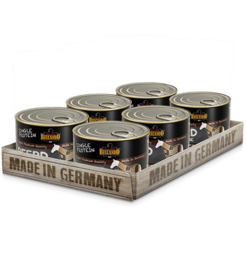 BELCANDO Single Protein Pferd 6x200g Nassfutter Hundefutter Futter Hund nass