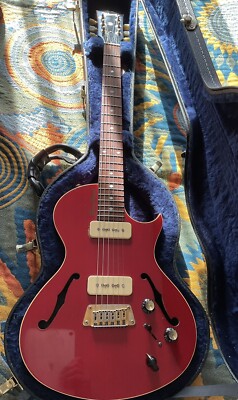 2001 Gibson BluesHawk Electric Guitar Cherry w/ Gibson Hard Case