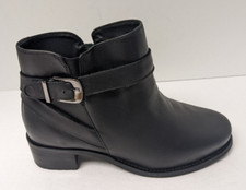David Tate Centro Ankle Boots, Black Leather,...