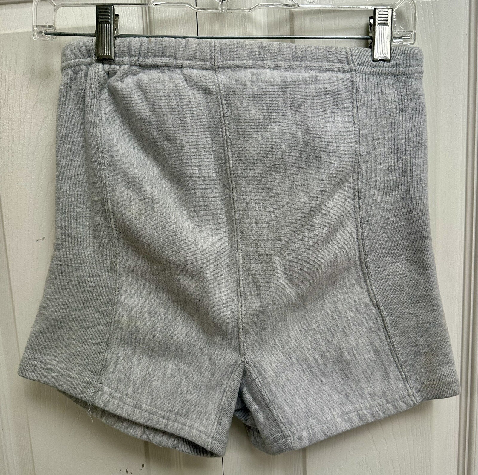 Vintage MIT SZ S Champion Reverse Weave Warmup Unisex Shorts RARE 1980s Made USA image 3
