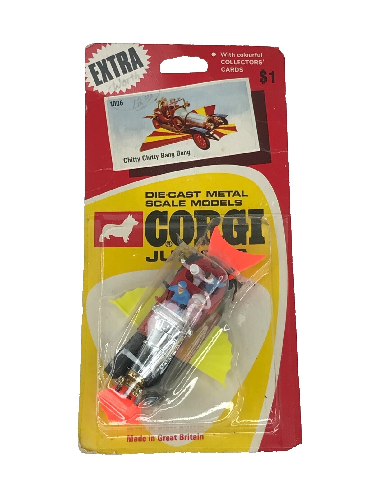 Corgi Chitty Chitty Bang Bang Vintage Manufacture Diecast Cars