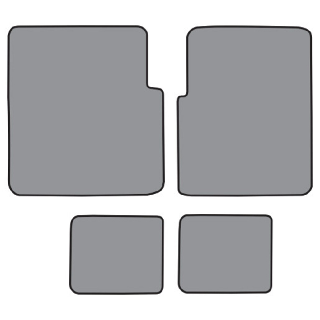 Floor Mats for 1970-1973 Plymouth Fury (CR175F FM18R) Loop 4Pc