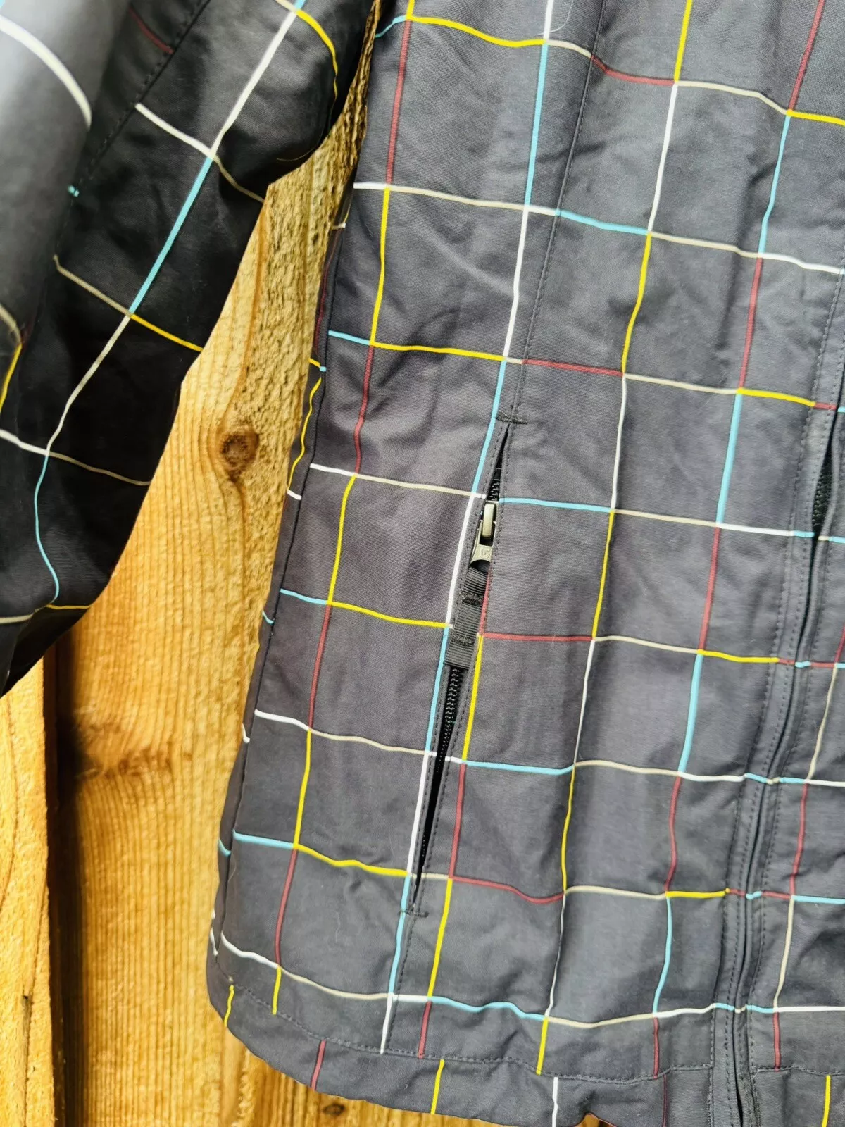 burton snowboard dryride pin stripe jacket