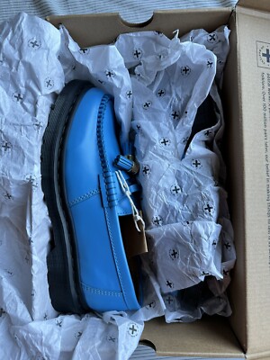 Supreme Dr.Martens Penton Tassel Loafer Blue Size US 7, UK 6, EU
