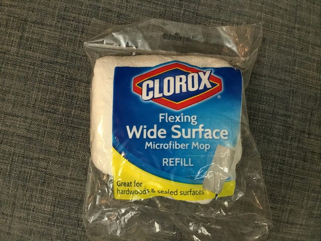 clorox wide surface microfiber mop