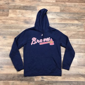 atlanta braves hooded sweatshirt
