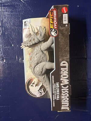 Jurassic World - Epic Evolution TRICERATOPS Gigantic Trackers 12'' Dinosaur 2023 