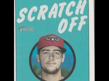 2020 Topps Heritage Minors 1971 Scratch Off #9 Will Wilson RC Rookie Orem Owlz 