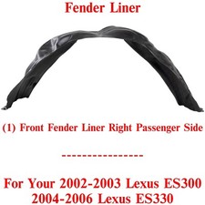 Evan-Fischer Front Left Driver Side Fender – Primed – For 2004-2006 Lexus ES330 – Direct Replacement, Steel, 1-Year Warranty