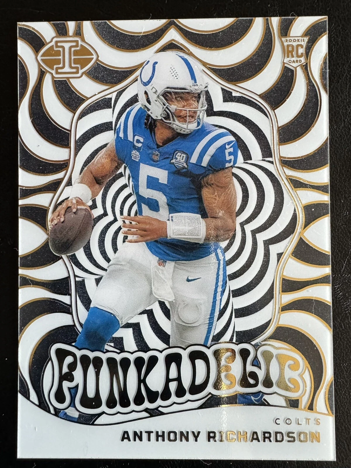 2023 Panini illusions Anthony Richardson Funkadelic Acetate Rookie Card- #11 RC