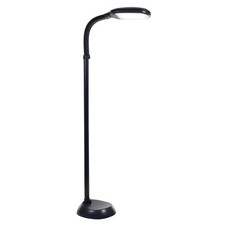 Adjustable Floor Lamp with Bendable Neck - Full Spectrum Natural Sunlight Lam...