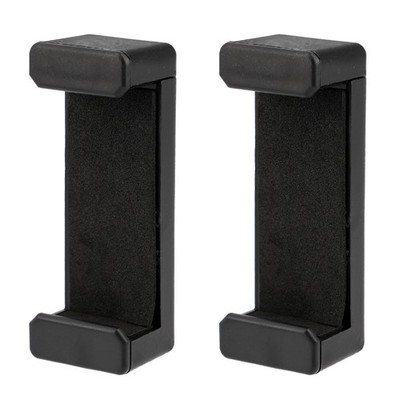 2er Set Universal Smartphone Halterung mit 1/4 Zoll & Hot Shoe Selfie Stick