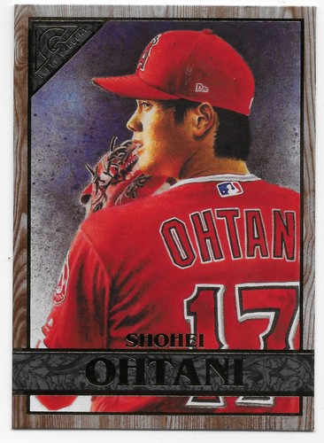 2020 Topps Gallery Wood - Shohei Ohtani #41