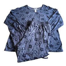 Harry Potter Two Piece Pajama Set Womens Size 2X Blue Pajamas Pjs Soft Pockets