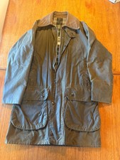 VINTAGE 1984 BARBOUR BORDER WAX JACKET: LADIES