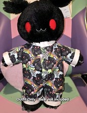 OUTFIT ONLY Build A Bear Moth Mothman PJ Sleeper Emo Goth Kawai Summer Nostalgic