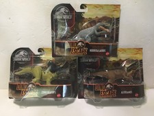 Jurassic World Dino Escape Dinosaur Lot Zuniceratops Herrerasaurus  Alioramus
