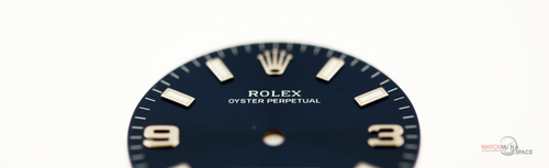 Original Rolex Oyster Perpetual 34mm 114200 Blue Stick & Arabic Dial S/S #J4 - Afbeelding 3 van 7