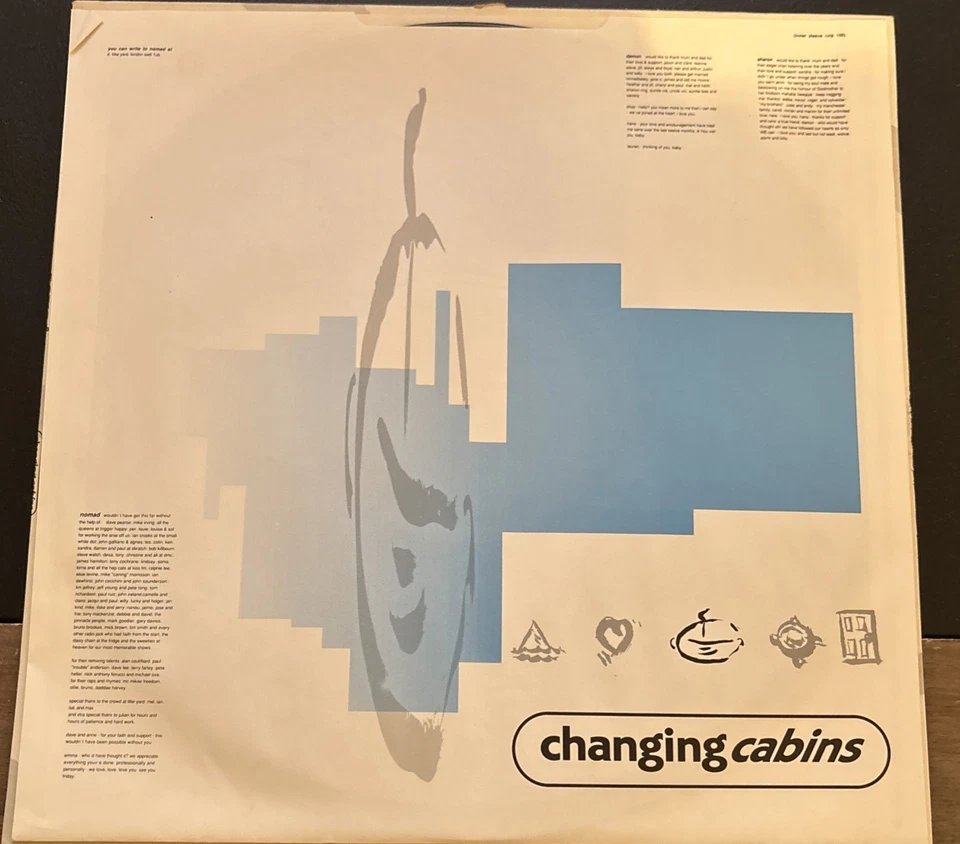Nomad - Changing Cabins  12” Vinyl Album, photo 3 of 5