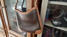 celine shoulder bag brownl leater