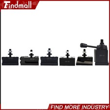 6 Pack AXA Size 250-111 Set Wedge Type Quick Change Tool Post Set Swing Dia 12"