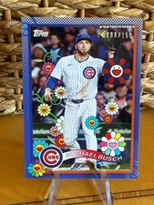 2025 Topps World Tour Tokyo Takashi Murakami Michael Busch Blue 088/150 0159