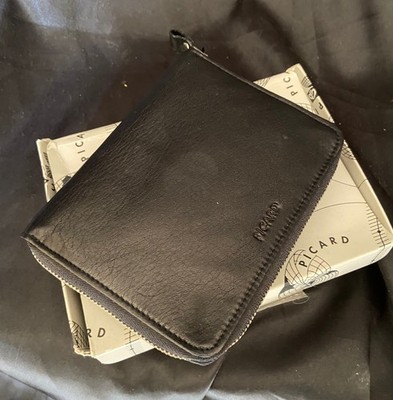 PICARD Clou Wallet Organizer Black schwarz Neu inkl. 2 Picard-Kugelschreiber 