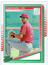 2025 Donruss Clearly Donruss Rated Prospects #146 Chase Burns Reds