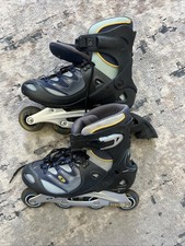 Salomon DR 85 Inline Skates Power Arch Energyzer Mens 10.5 Wheels Rollerblade