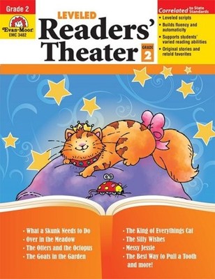 LEVELED READERS' THEATER, GRADE 2 By Evan Moor *Excellent Condition*