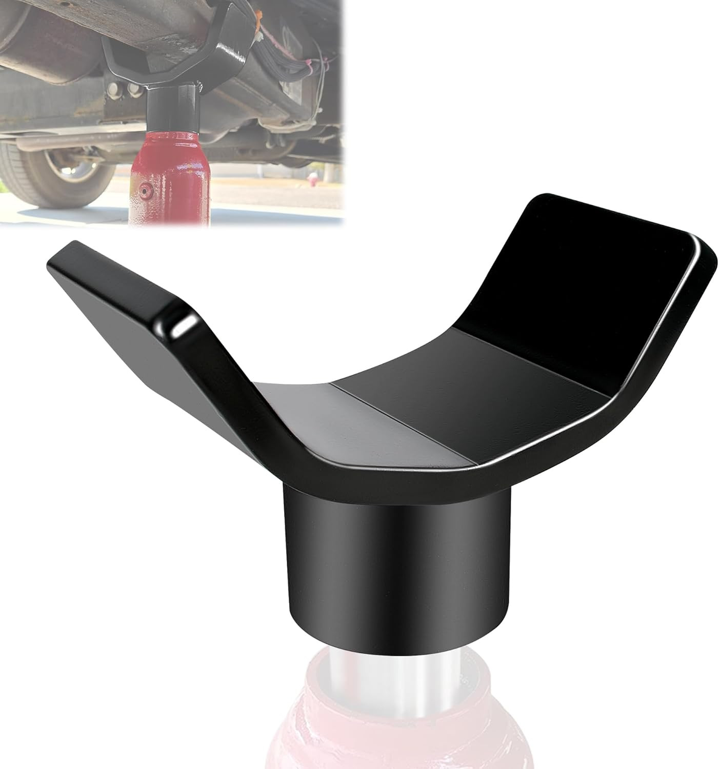 Bottle Jack Adapter for RV Trailer Truck Fits 2" 3" 4" round Square Shaft Tubes