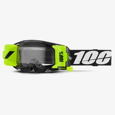100% MX | MTB Brille - Armatic FORECAST Roll-Off System (SCHWARZ)