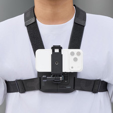 Quick-Release Phone Chest Mount for Action Camera Recording