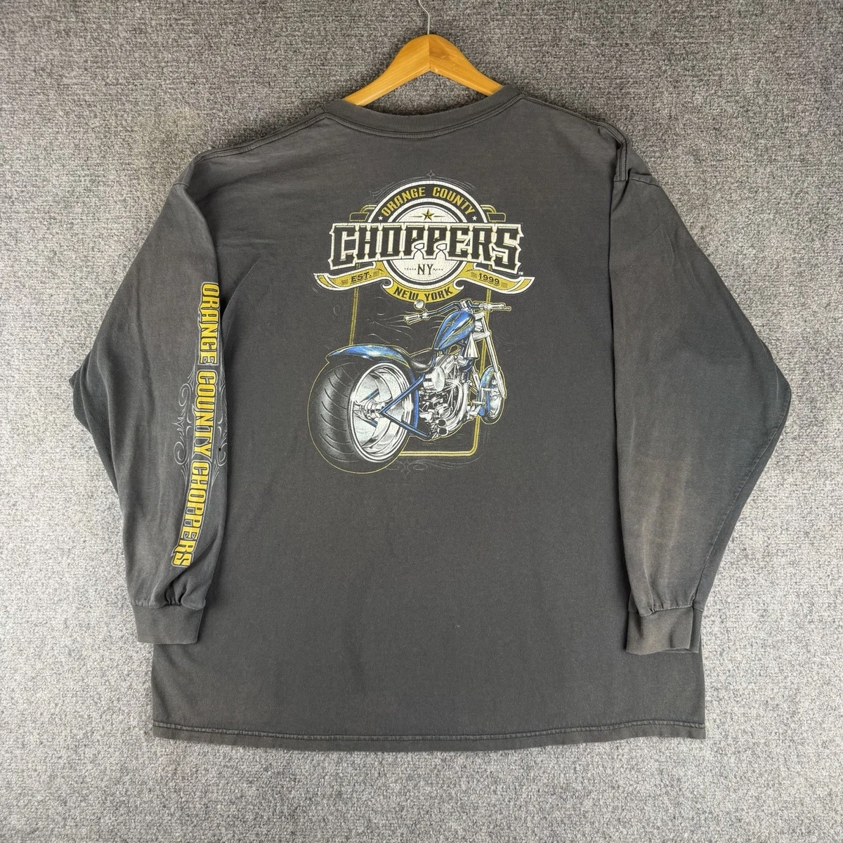 Choppers Long Sleeve T-Shirts for Men for sale | eBay