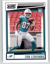 2022 Panini Score Erik Ezukanma RC #400 MIA
