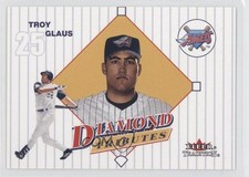 2001 Fleer Tradition Diamond Tributes Troy Glaus #18DT 0a1