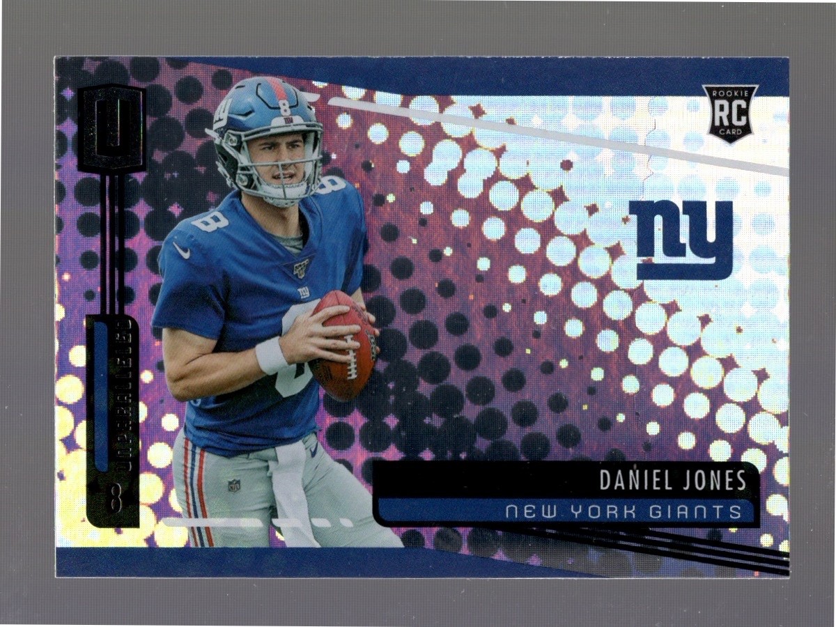 2019 Panini Unparalleled Daniel Jones #206 Rookie RC