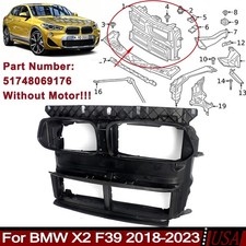Front Air Duct Grille Flaps Shutter Radiator For BMW X2 F39 2018–23 #51748069176
