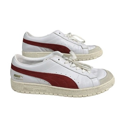 Puma Ralph Sampson 70 Lo PRM Archive Size 8.5 White Red Men Shoes 374967-06