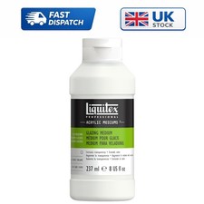 Professional Glazing Medium - 237ml Non-Toxic Acrylic Solution for Artists