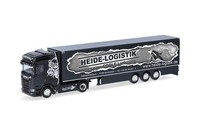 Herpa 319386 Scania Cs 20 Hd KüHlkoffer-Sattelzug Heide Logistik 1:87 Neu + Ovp